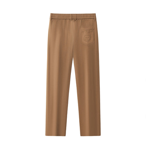 TC121-Apex Drawstring Stretch Pants-KHAKI – view 1