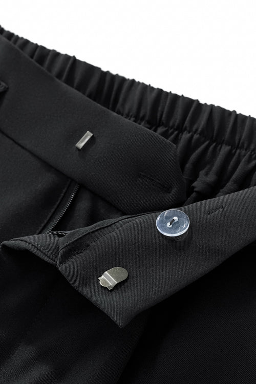 TC453 - Kingsley Side-Tab Trousers-BLACK – view 4