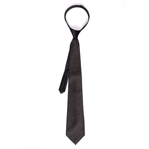 Corbata Starlight NEGRO/DORADO