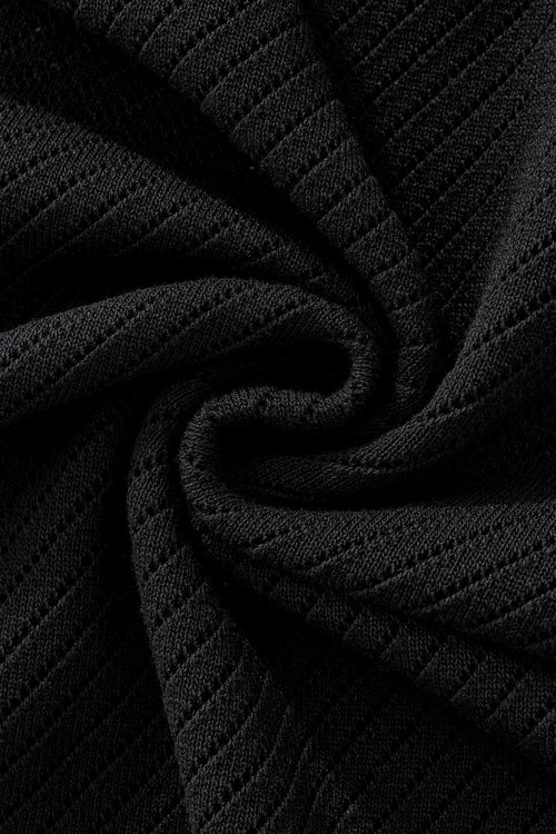 TS61 - TrimFlex Knit Tee-BLACK – view 5