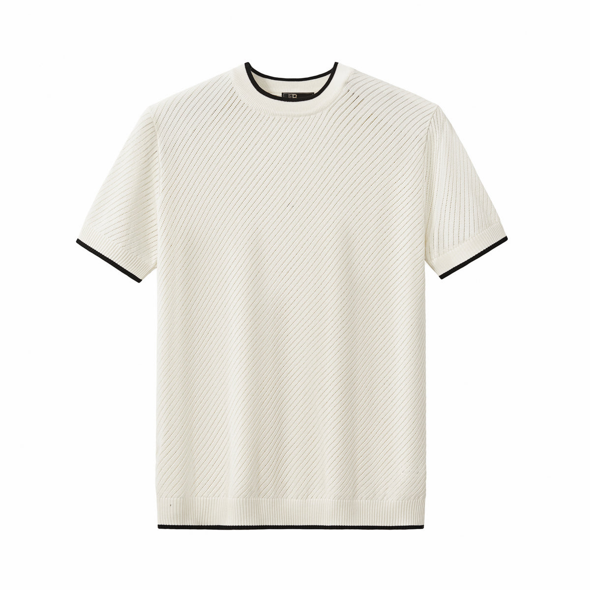 Camiseta de punto TrimFlex - MARFIL – BAROCCO wholesale menswear
