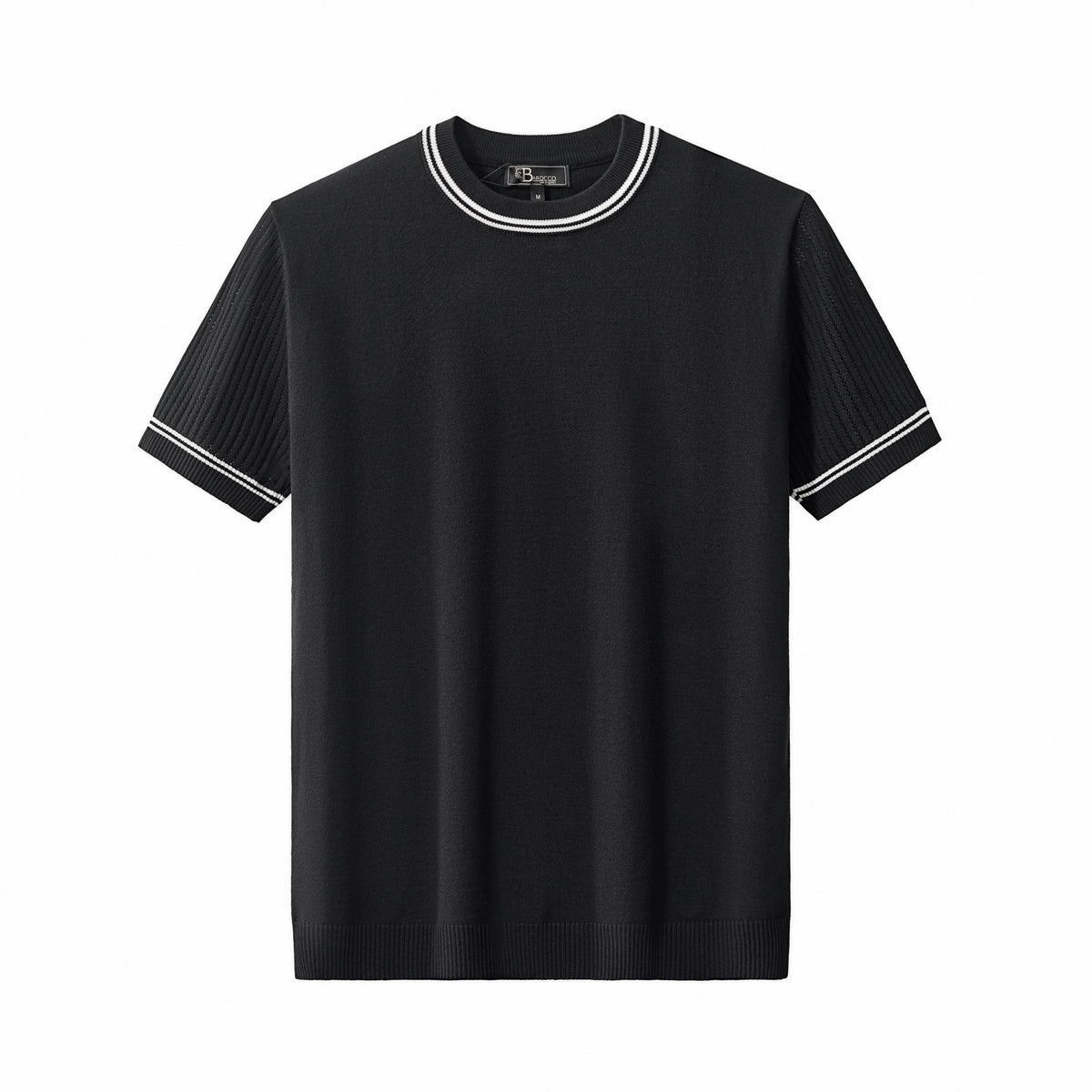 Camiseta Strato Trim - NEGRA – BAROCCO wholesale menswear