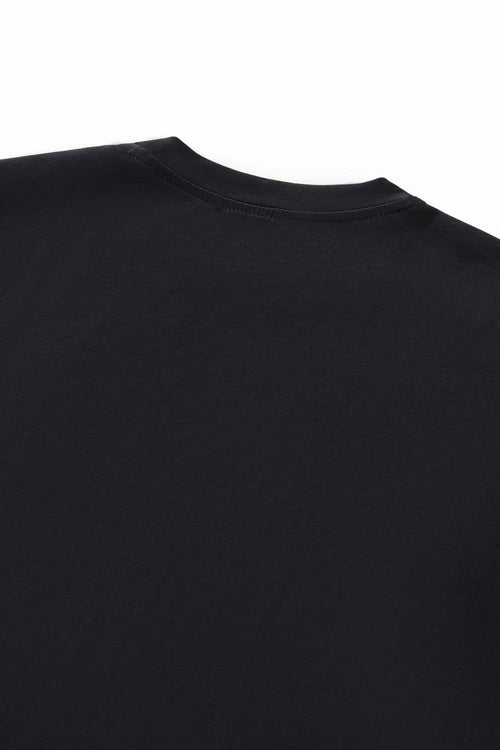 TSR617-Nocturne Panther Crystal Tee-BLACK/GOLD – view 7