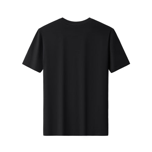 TSR617-Nocturne Panther Crystal Tee-BLACK/SILVER – view 1