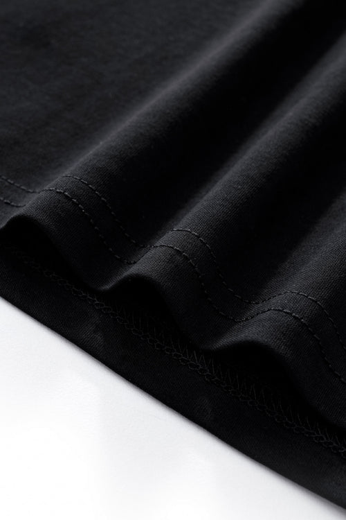 TSR617-Nocturne Panther Crystal Tee-BLACK/SILVER – view 6
