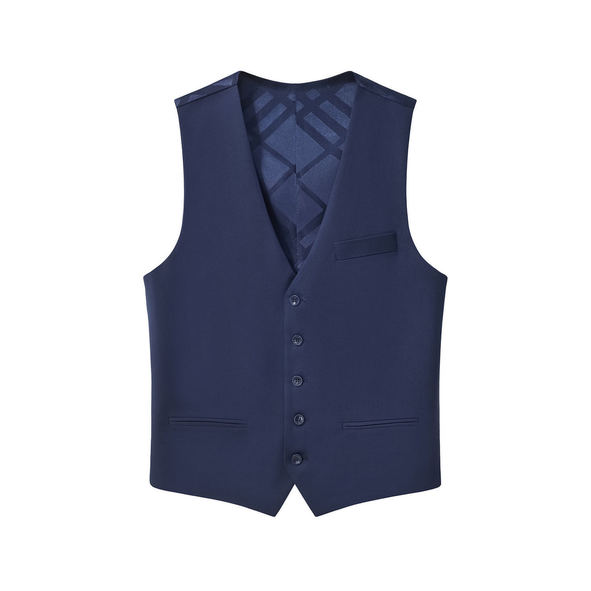 VS600-ESSENCE SIGNATURE VEST-NAVY – BAROCCO wholesale vests