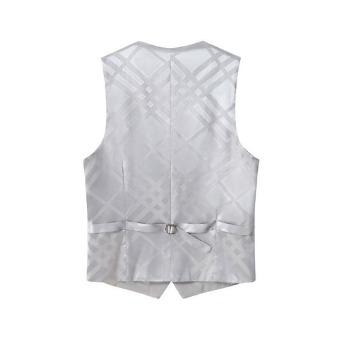 VS600-ESSENCE SIGNATURE VEST-SILVR – view 1