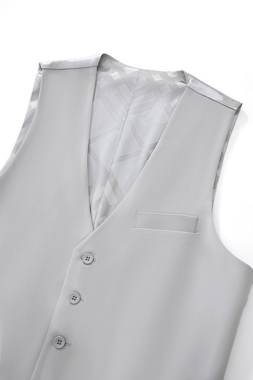 VS600-ESSENCE SIGNATURE VEST-SILVR – view 2