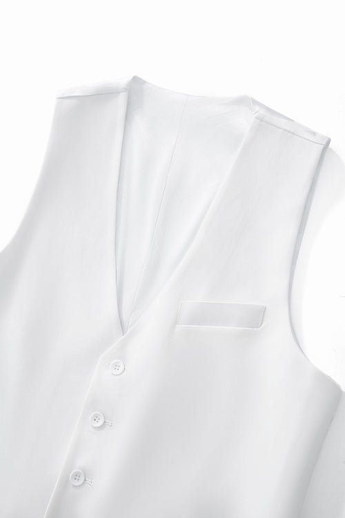 VS600-ESSENCE SIGNATURE VEST-WHITE – view 2