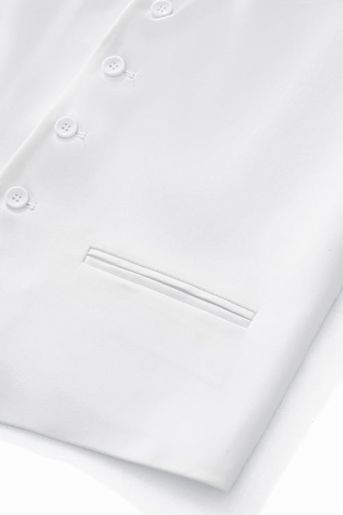 VS600-ESSENCE SIGNATURE VEST-WHITE – view 3