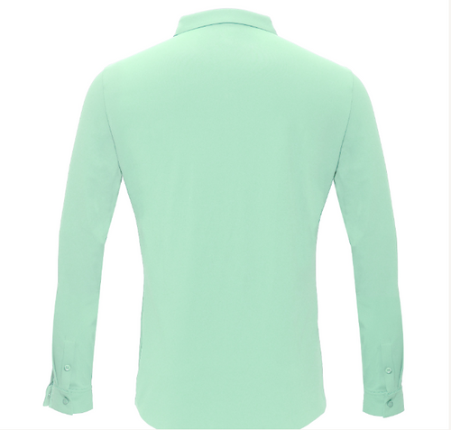 Camisa elástica Barocco Ascend - MENTA