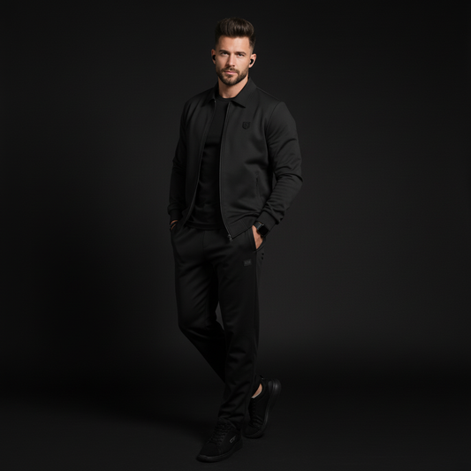 Jetstream Luxe Tracksuit-BLACK