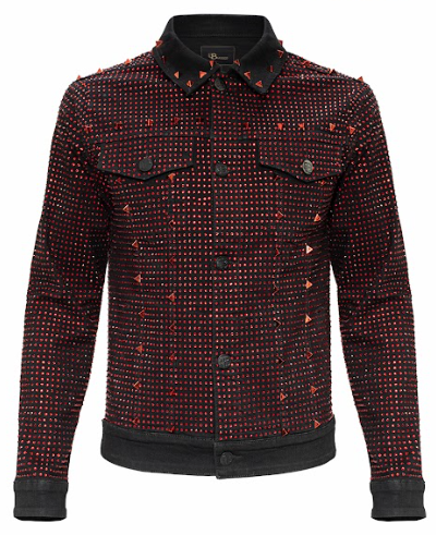 JJ208 - Pure style-BLACK/RED